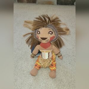 The Lion King on Broadway Musical SIMBA 10-11" Plush Toy stuffed Lion Walt Disne
